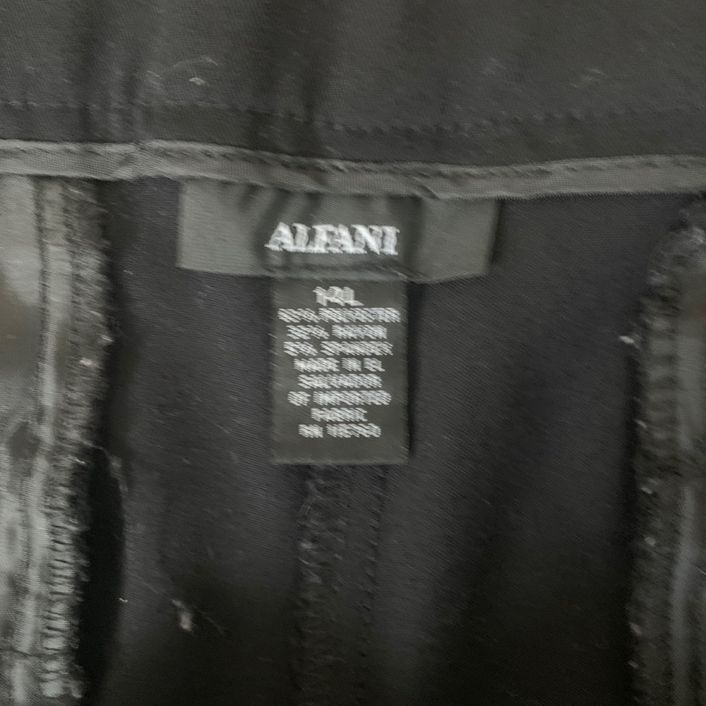 Women’s black dress slacks